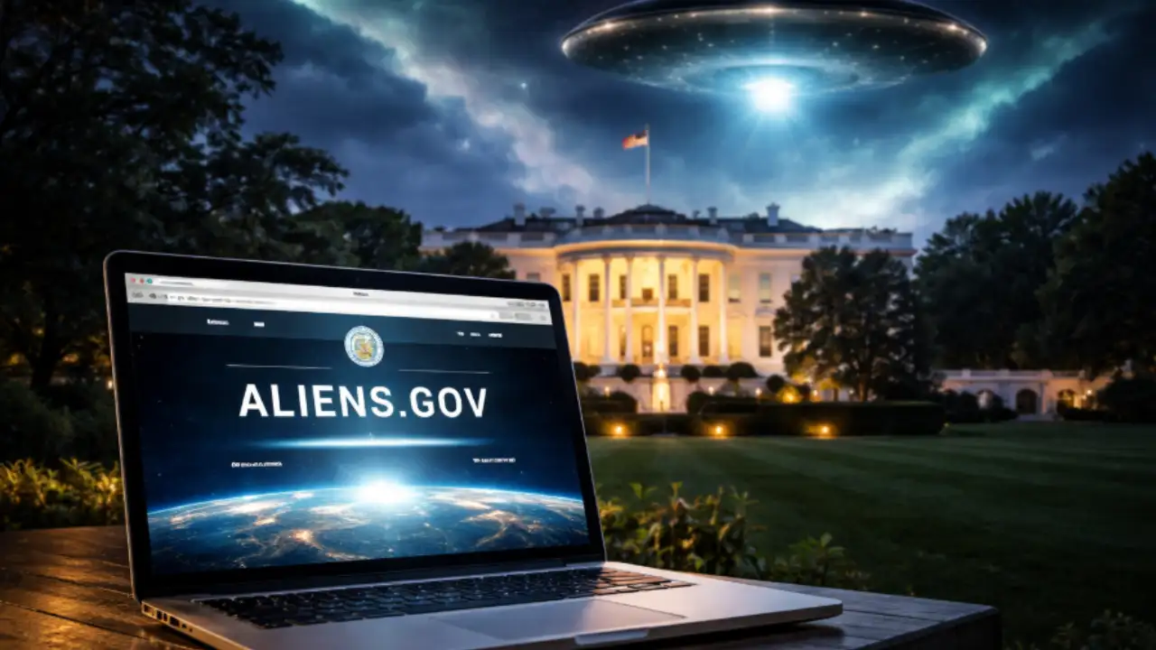 White House's Aliens.gov Isn't About UFOs. It's A New Immigration Website Wrapped In Sci-Fi Language